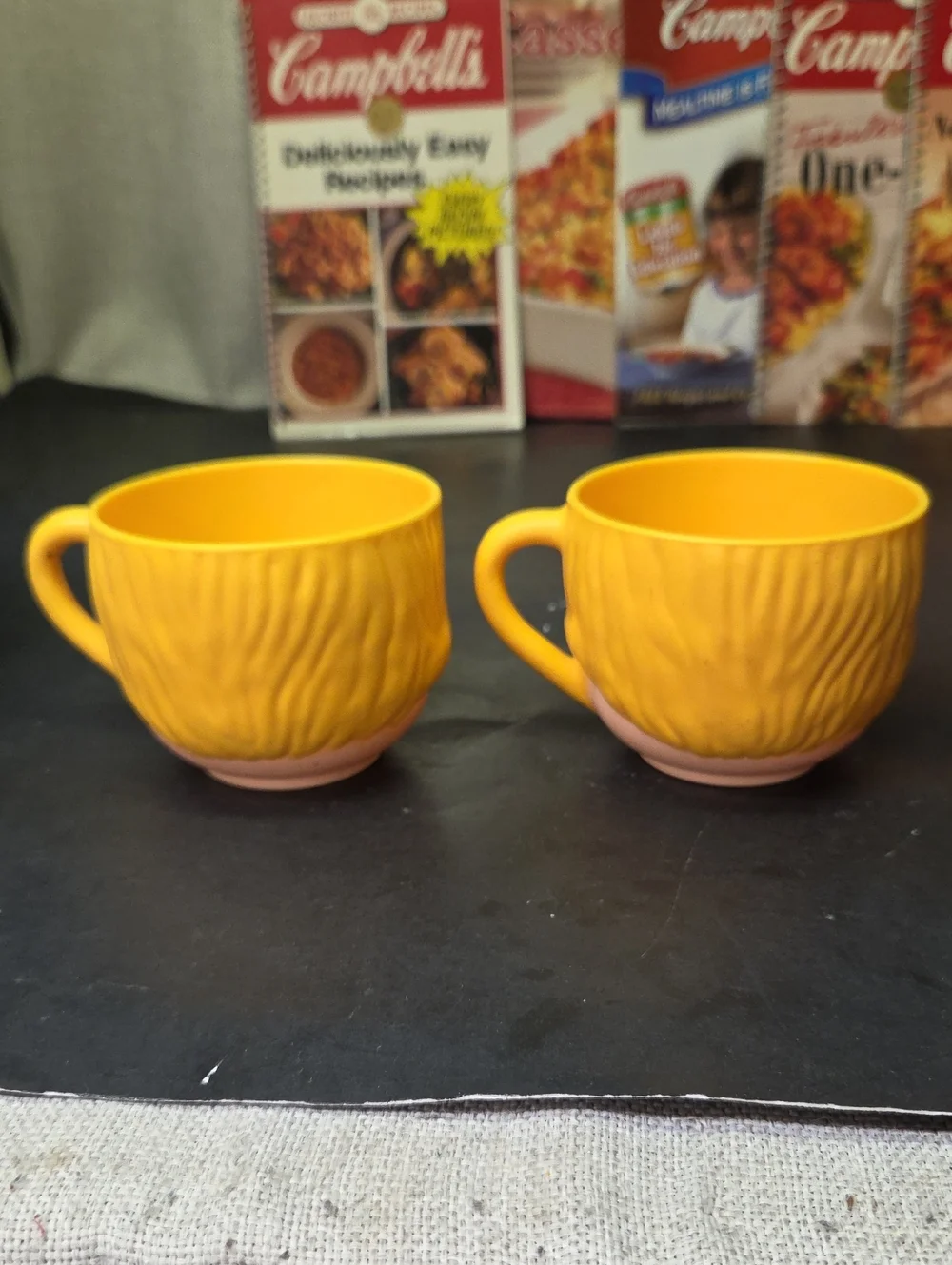 Campbell's Soup Thermos‎ And 2 Dolly Dangle Mugs, 5 Recipe Books